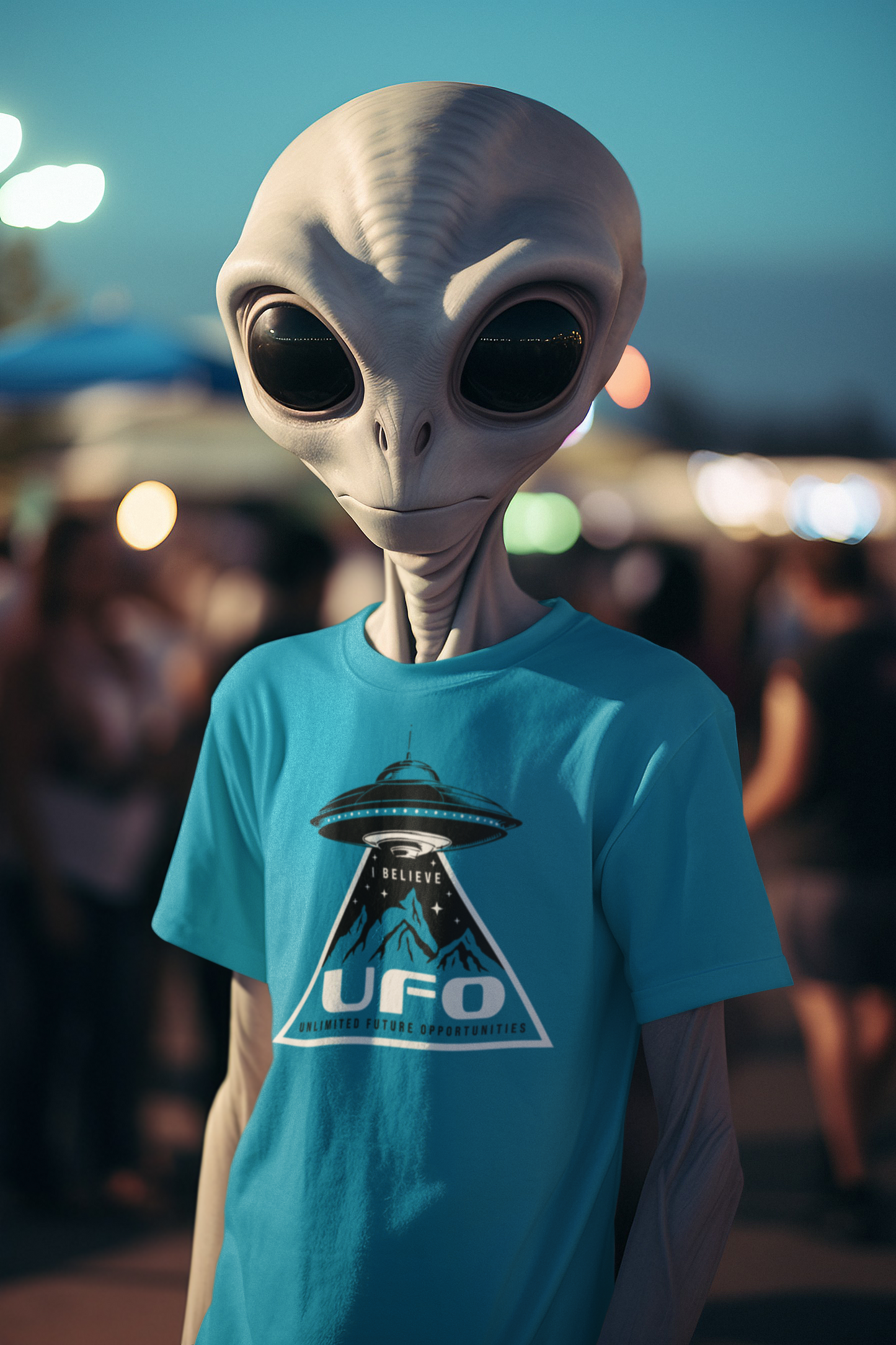 I Believe UFO Unlimited Future Opportunities Unisex T-Shirt