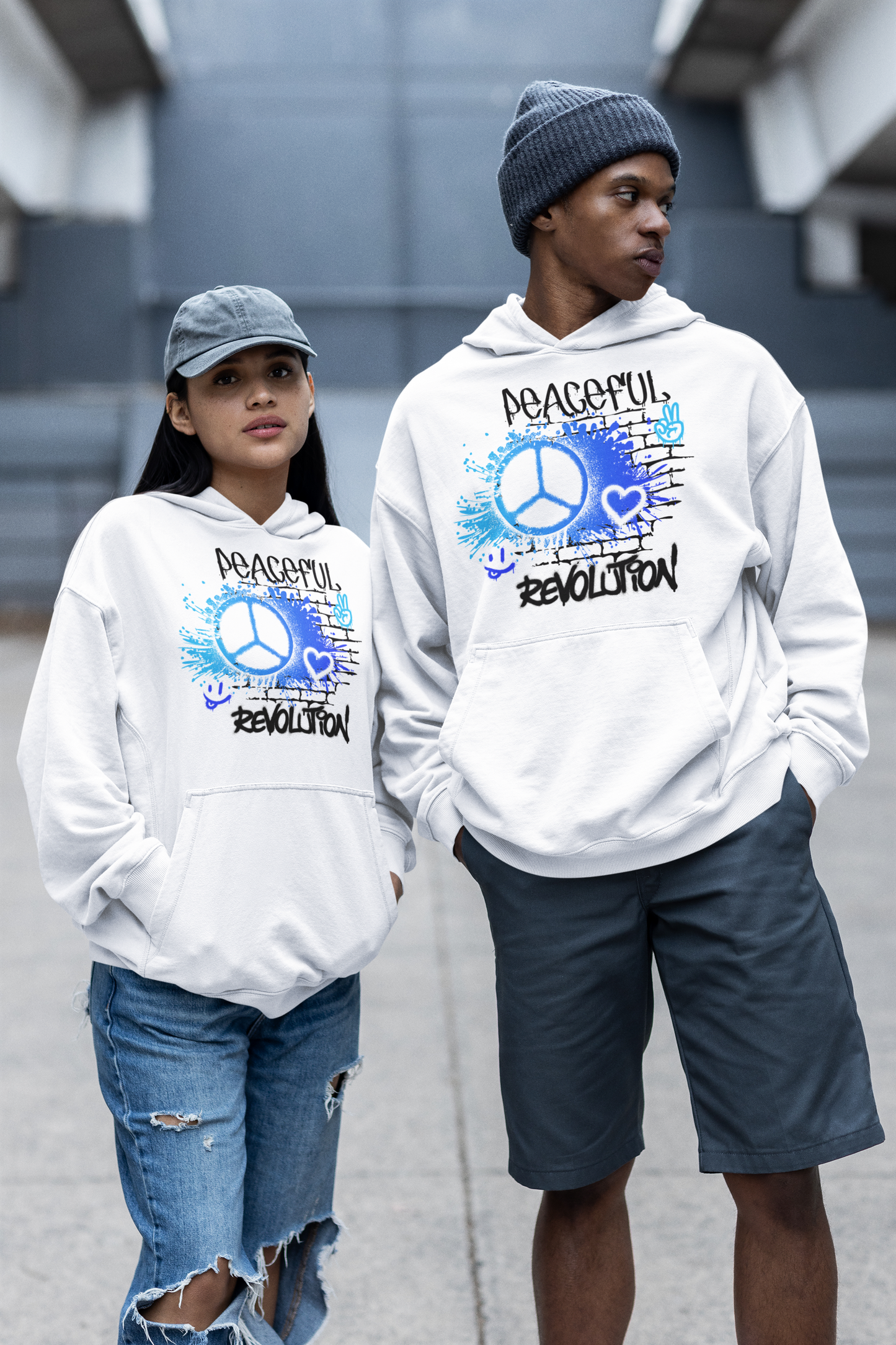Peaceful Revolution Unisex Hoodie