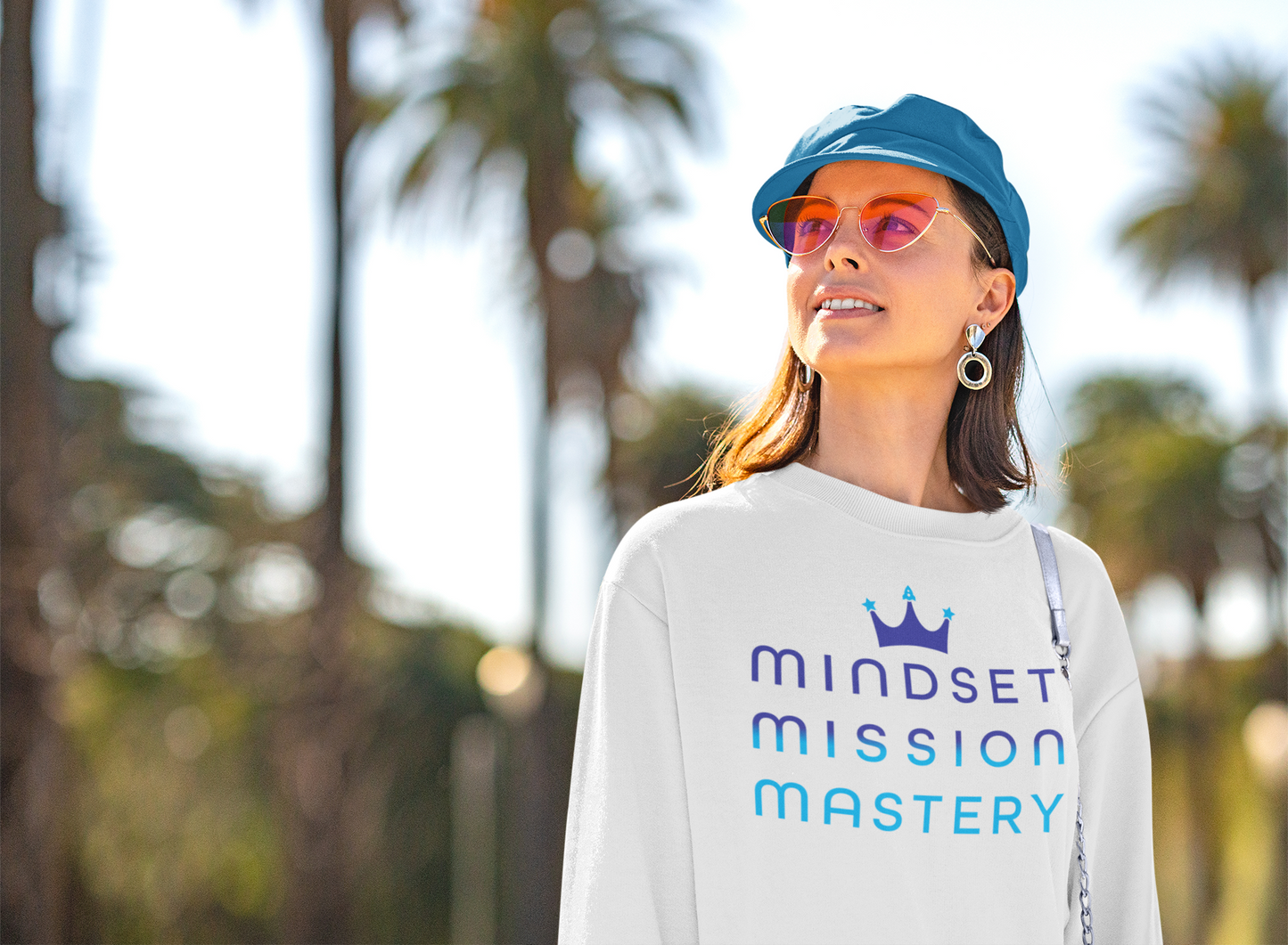 Mindset Mission Mastery Crown Unisex Sweatshirt