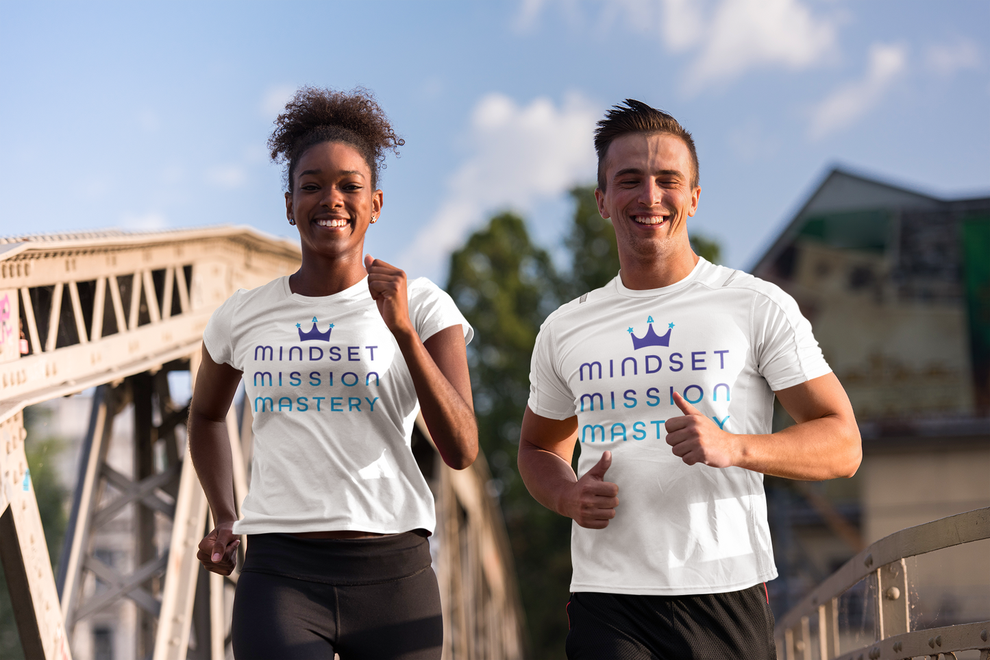 Mindset Mission Mastery Crown Unisex T-Shirt