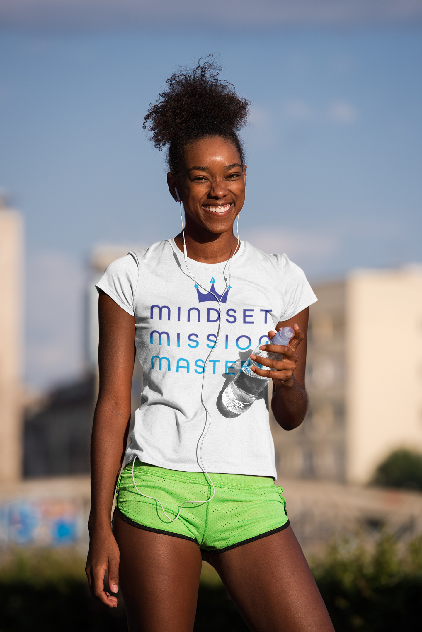 Mindset Mission Mastery Crown Women's Relaxed Fit T-Shirt