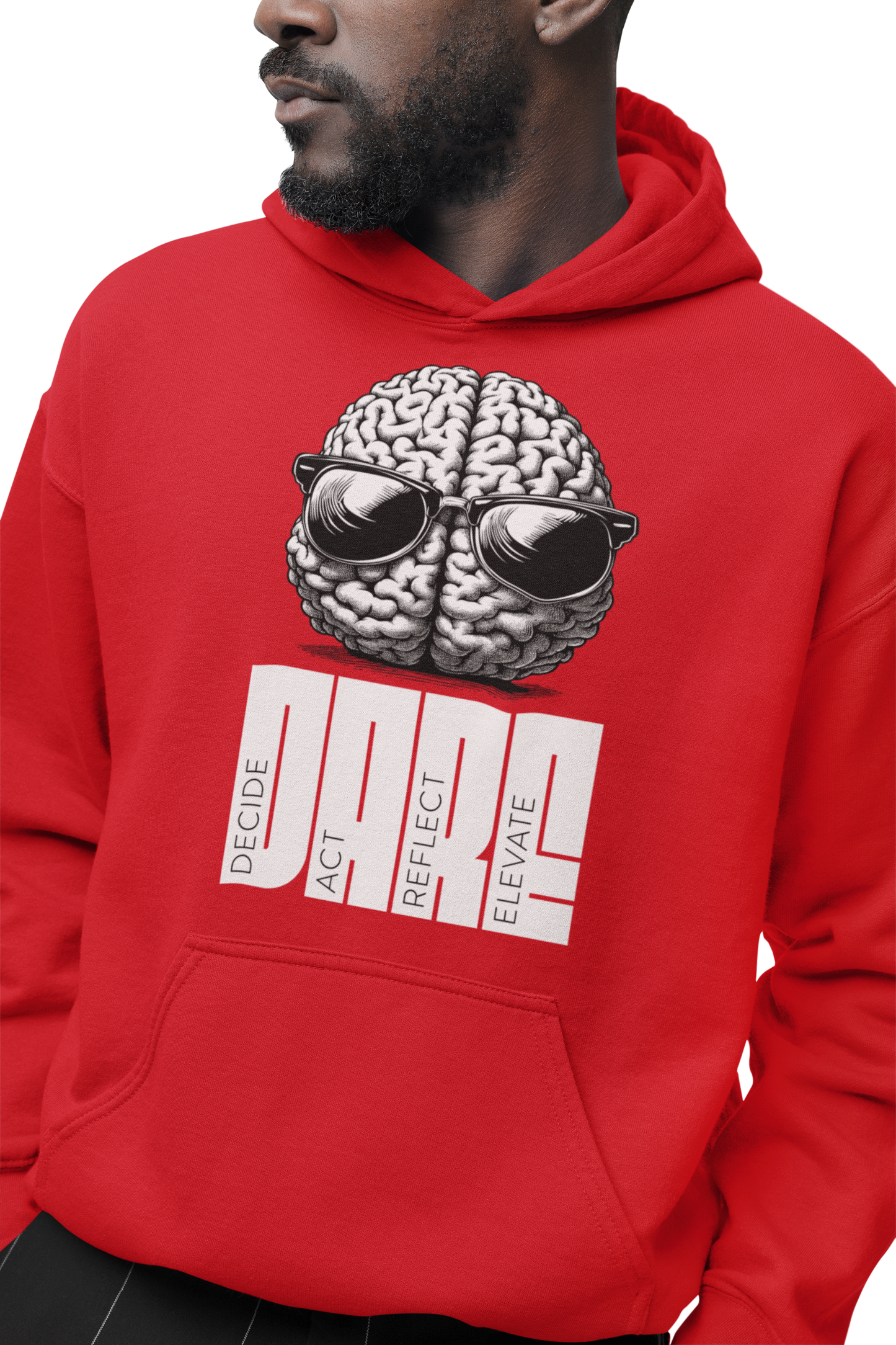 DARE Decide Act Reflect Elevate Unisex Hoodie