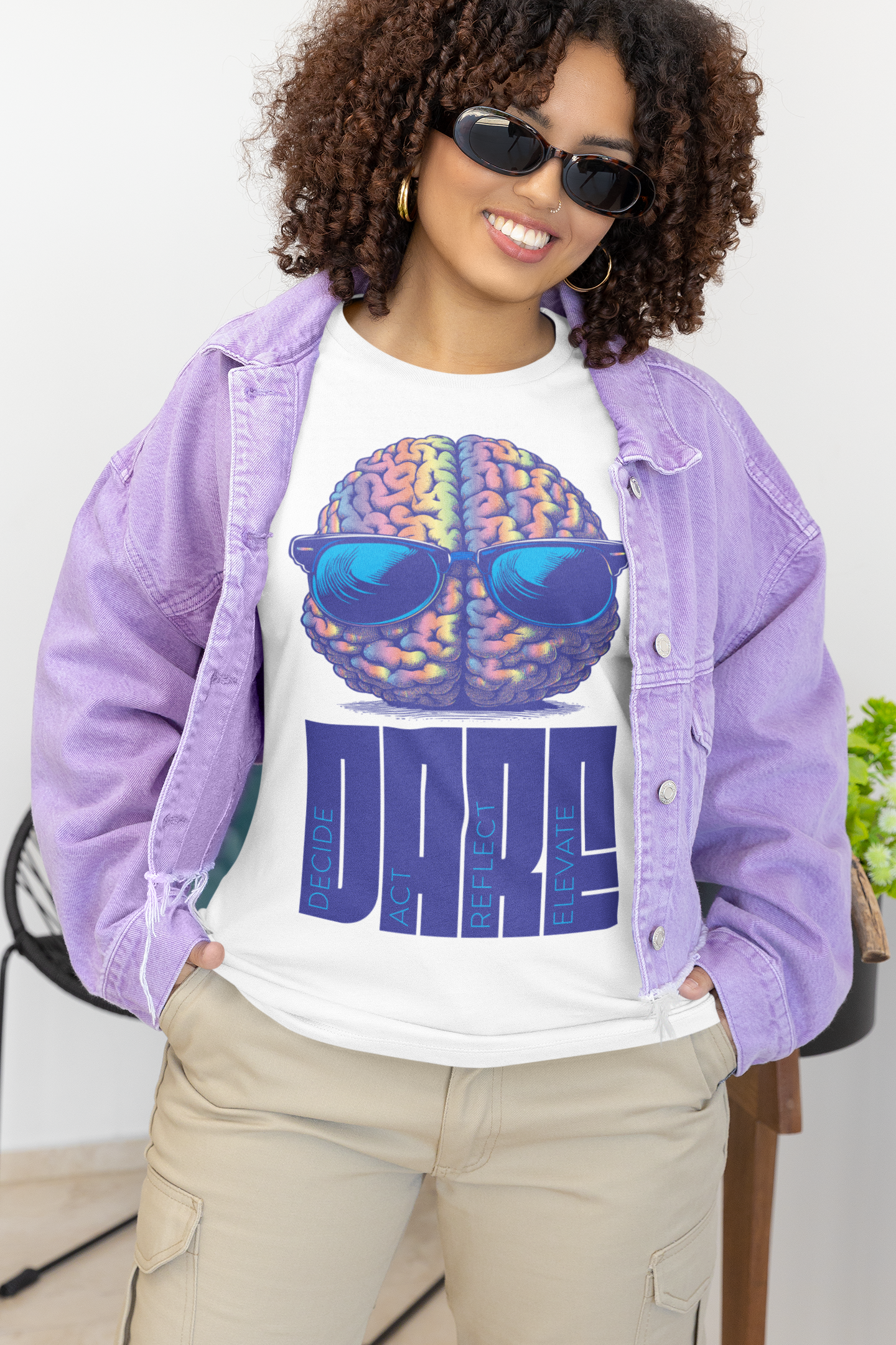 DARE Decide Act Reflect Elevate Unisex Sweatshirt