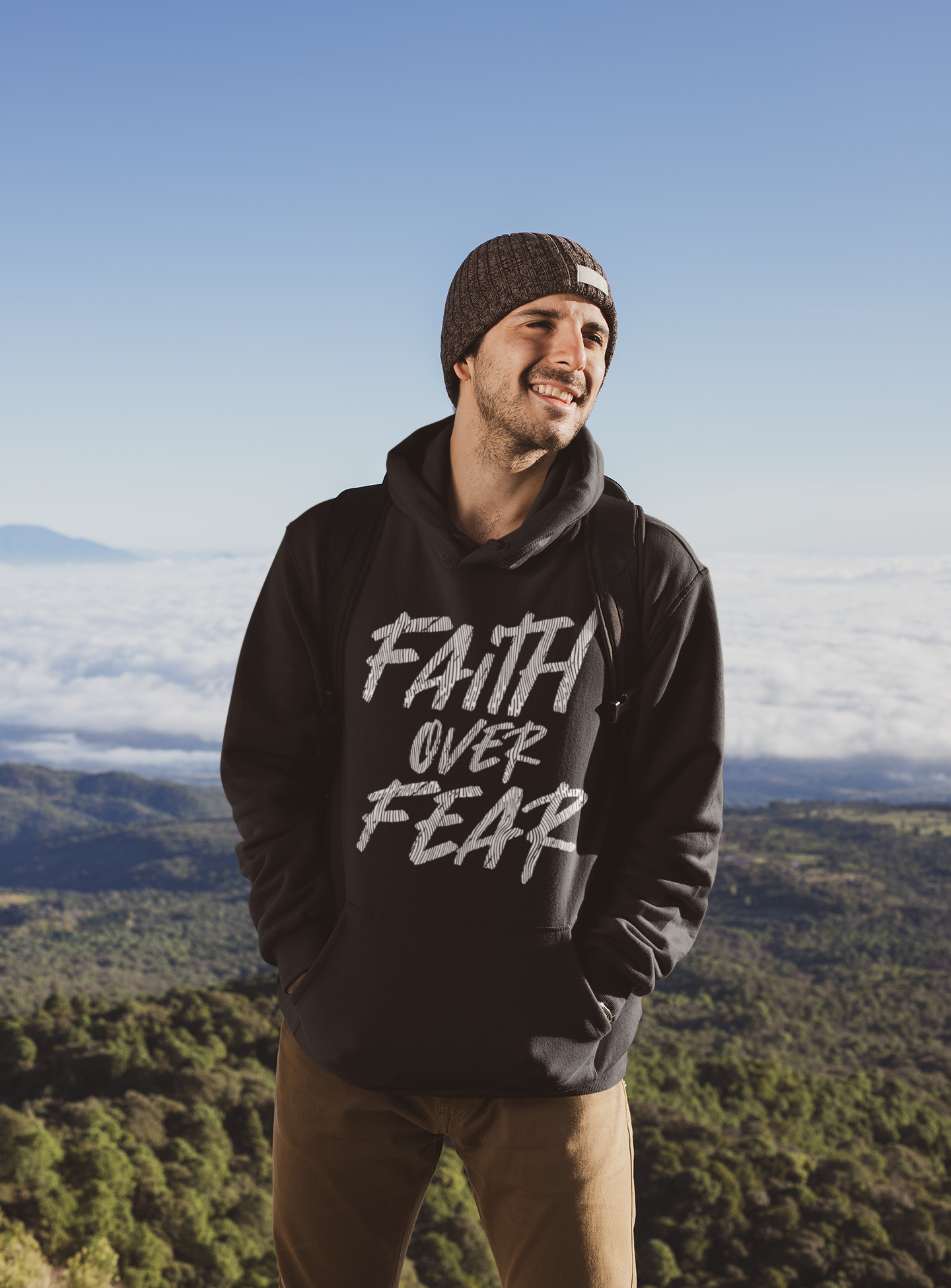 Faith Over Fear Unisex Hoodie