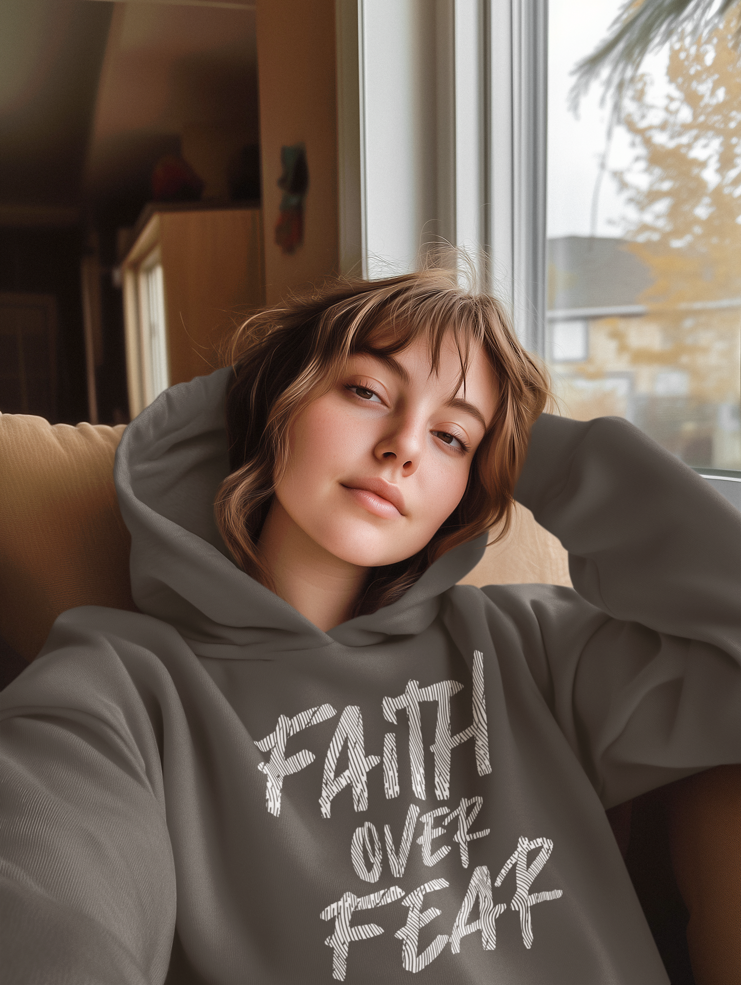 Faith Over Fear Unisex Hoodie