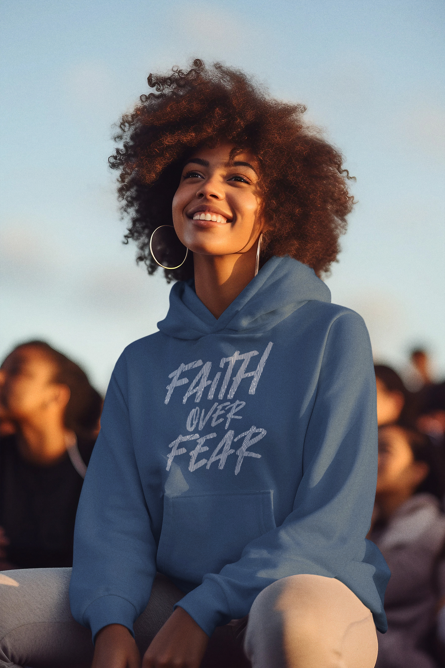 Faith Over Fear Unisex Hoodie