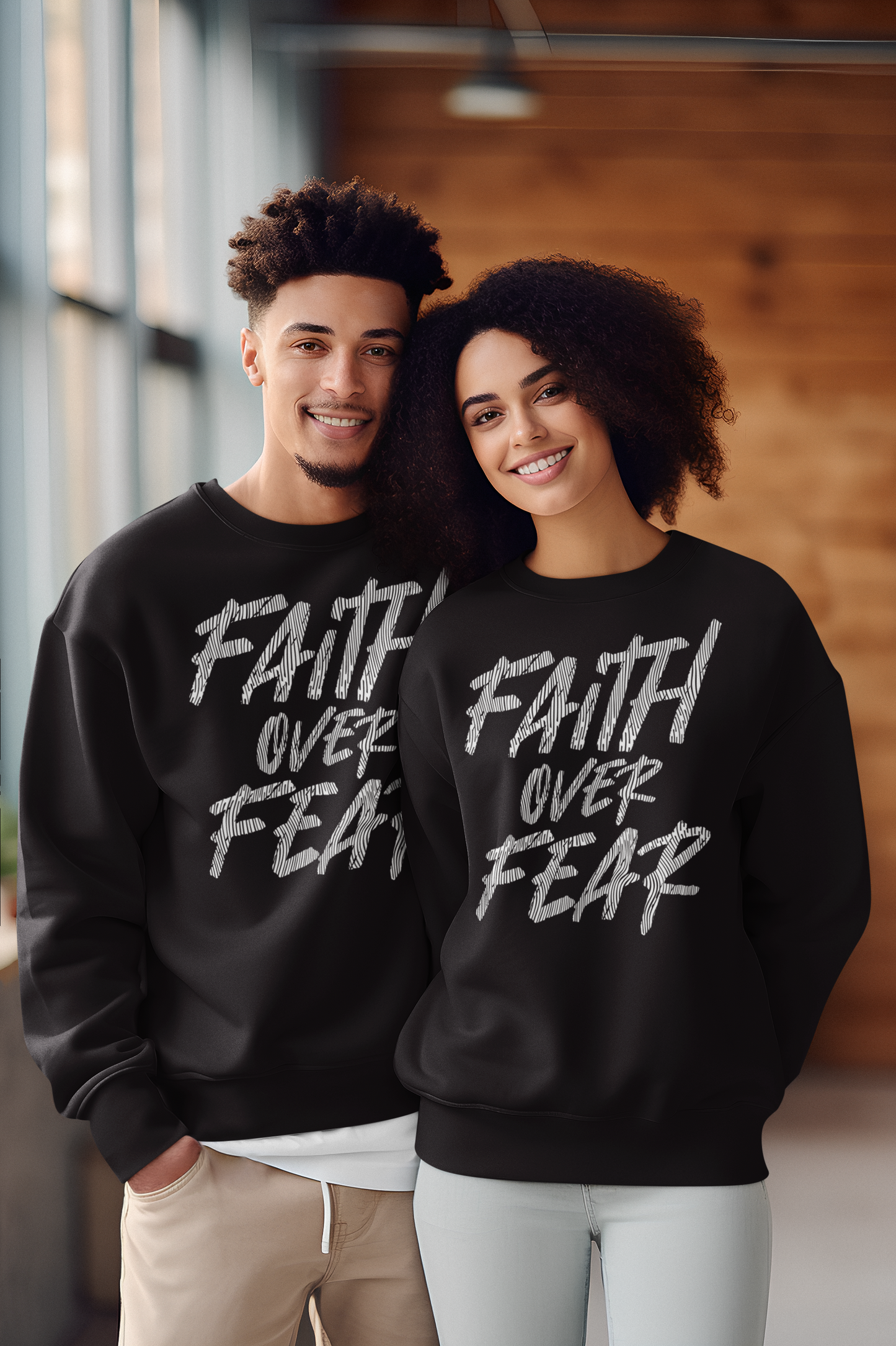 Faith Over Fear Unisex Sweatshirt