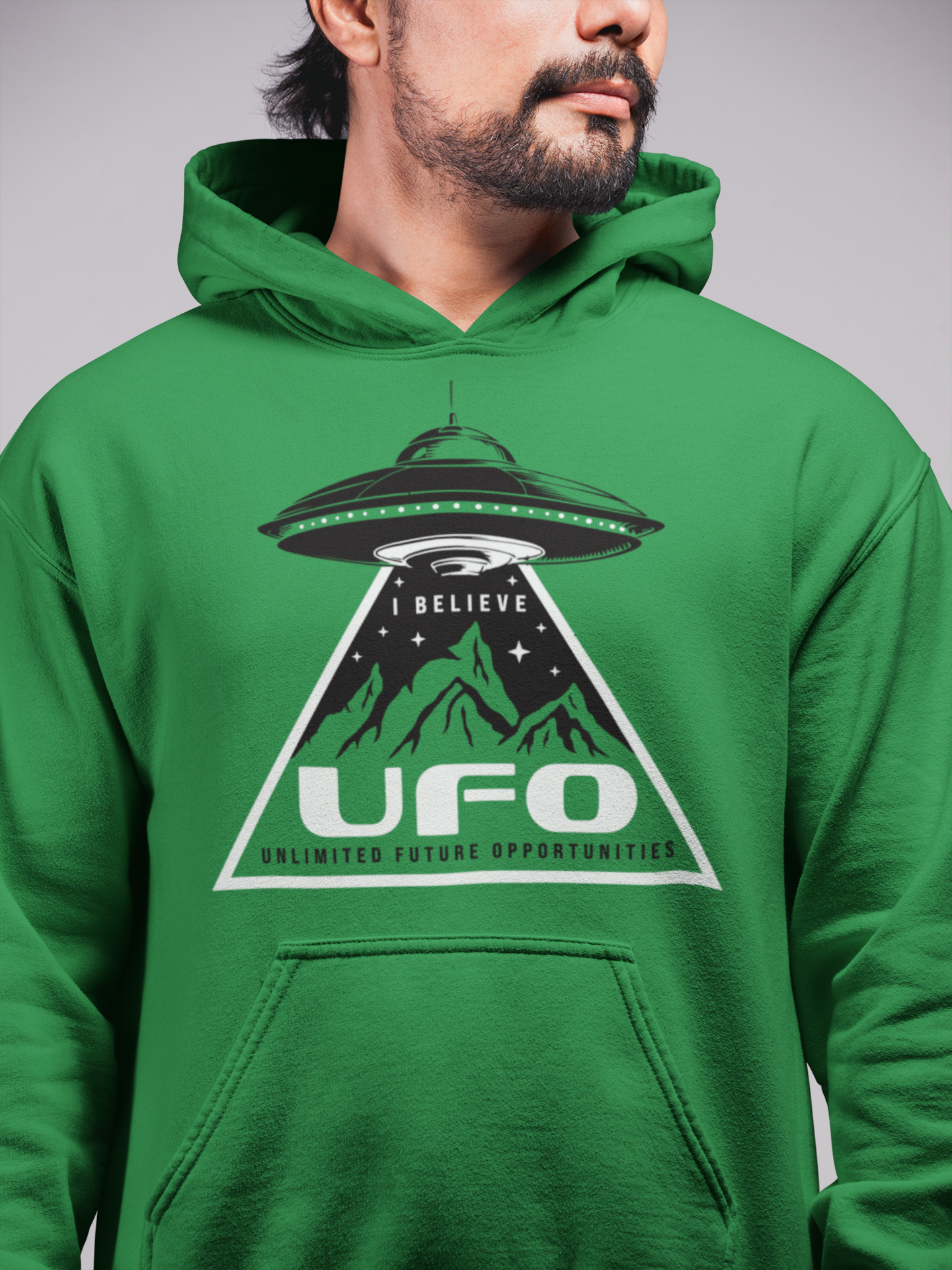 I Believe UFO Unlimited Future Opportunities Unisex Hoodie