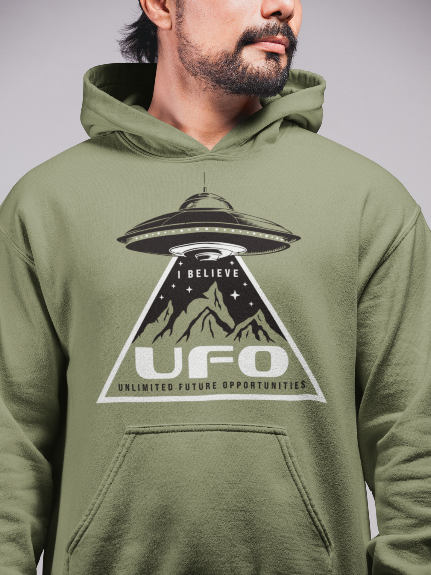 I Believe UFO Unlimited Future Opportunities Unisex Hoodie