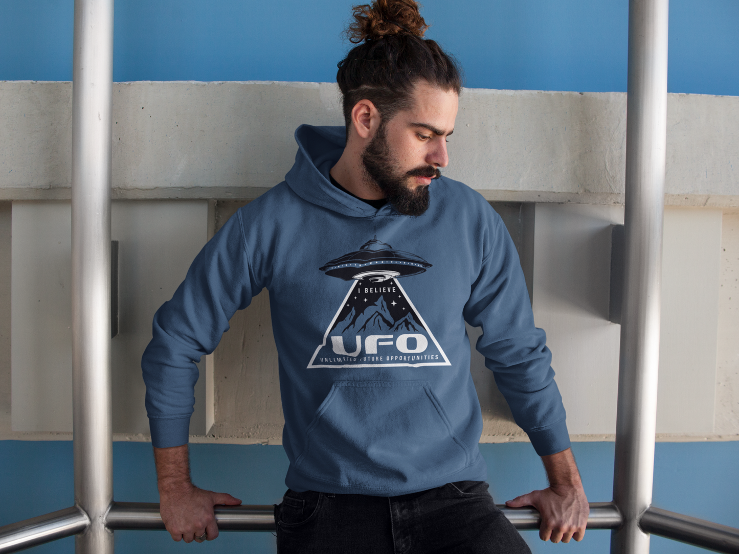 I Believe UFO Unlimited Future Opportunities Unisex Hoodie