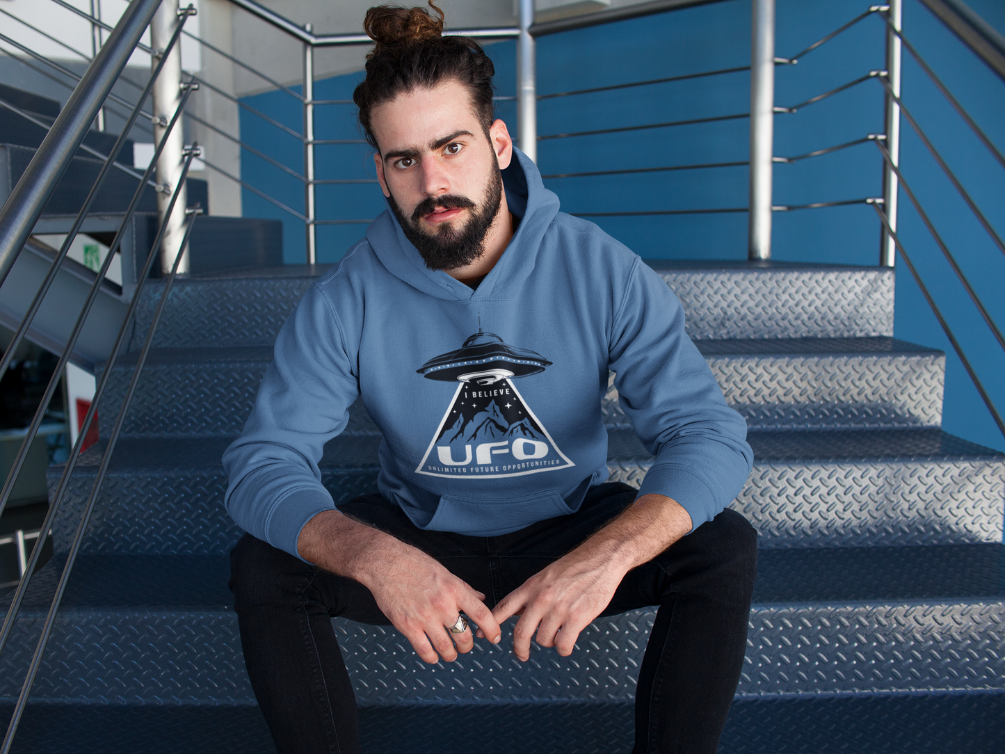 I Believe UFO Unlimited Future Opportunities Unisex Hoodie