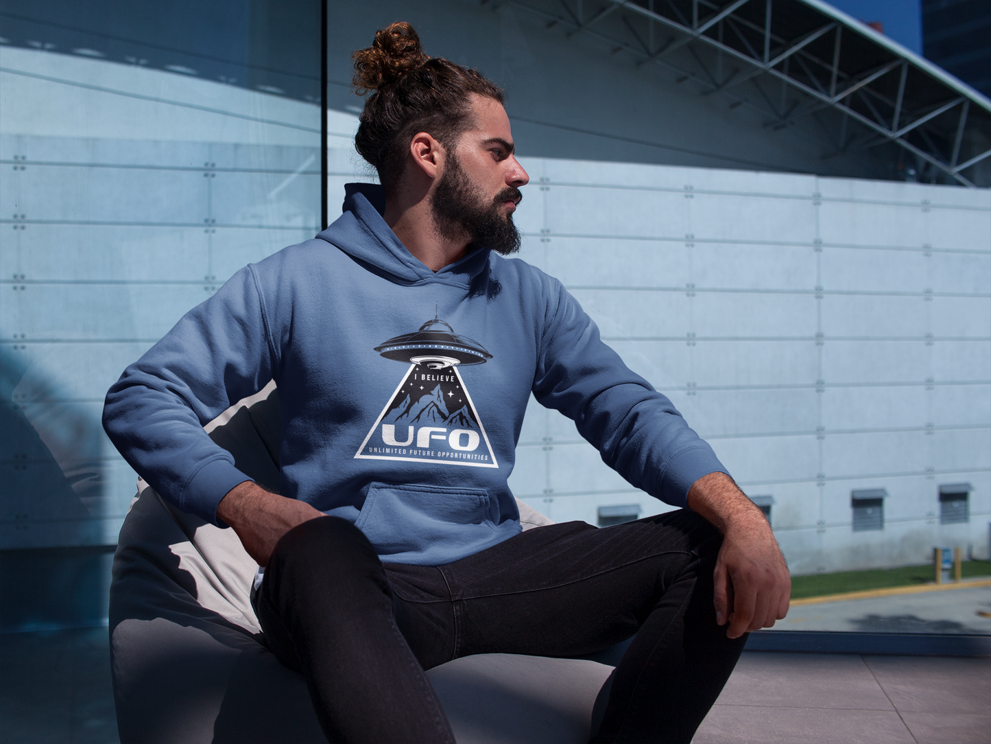 I Believe UFO Unlimited Future Opportunities Unisex Hoodie