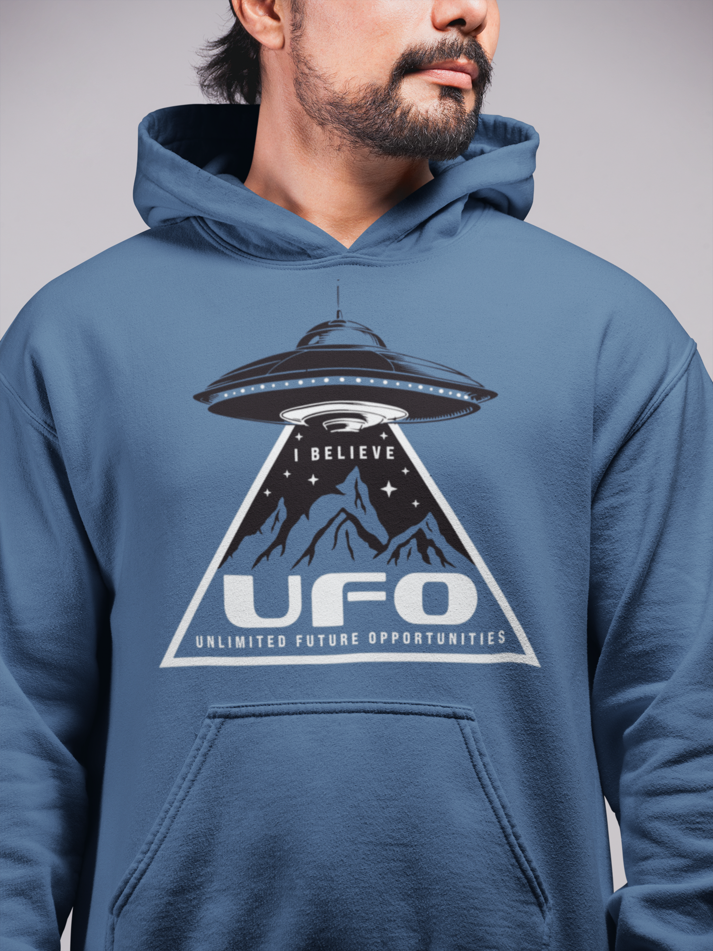 I Believe UFO Unlimited Future Opportunities Unisex Hoodie
