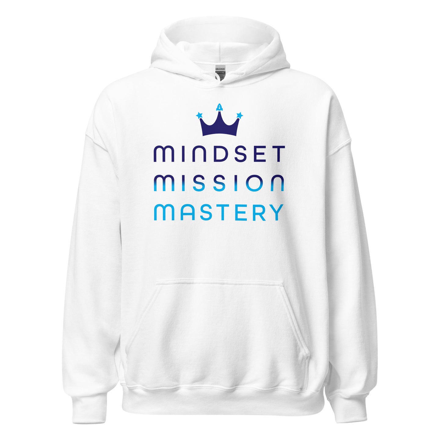 Mindset Mission Mastery Crown Unisex Hoodie