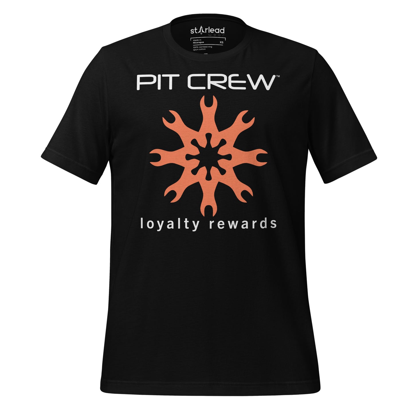 Pit Crew Loyalty Rewards Crewneck T-Shirt