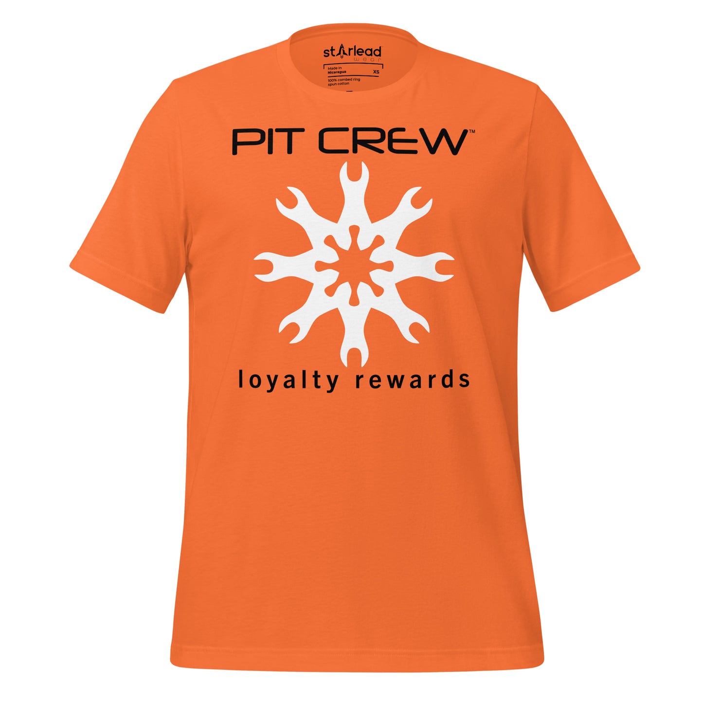 Pit Crew Loyalty Rewards Crewneck T-Shirt